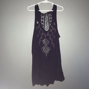 Purple Vanity Blinged Tank